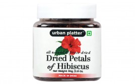 Urban Platter Dried Petals Of Hibiscus   Jar  80 grams